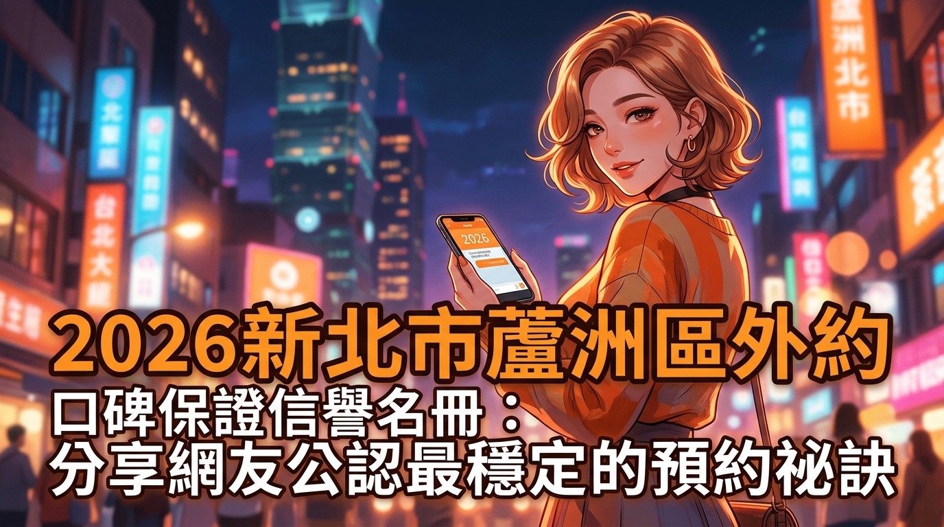 2026新北市蘆洲區外約｜口碑保證信譽名冊：分享網友公認最穩定的預約祕訣