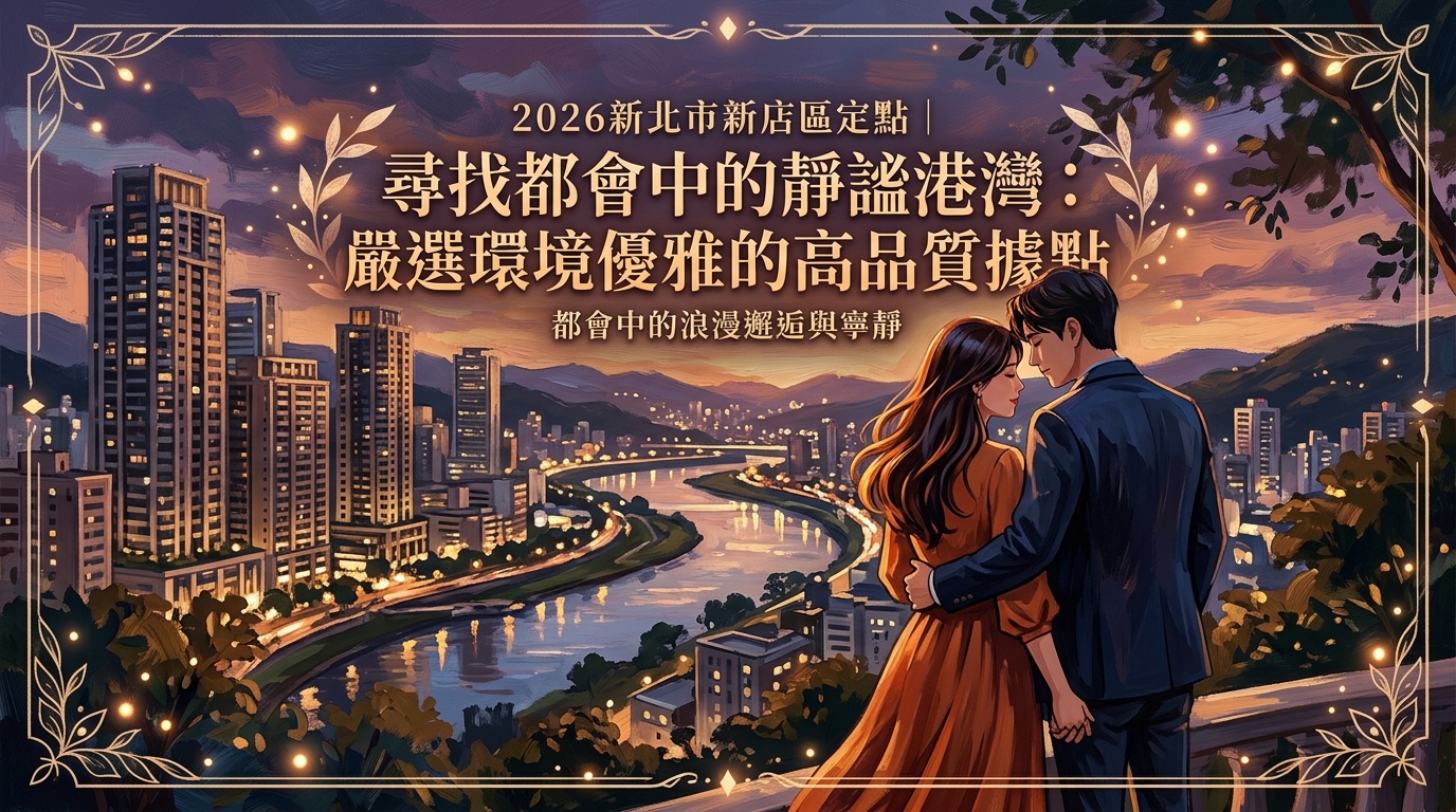 2026新北市新店區定點｜尋找都會中的靜謐港灣：嚴選環境優雅的高品質據點
