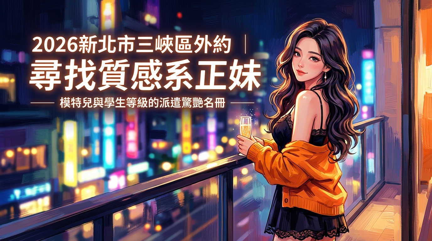 2026新北市三峽區外約｜尋找質感系正妹：模特兒與學生等級的派遣驚艷名冊