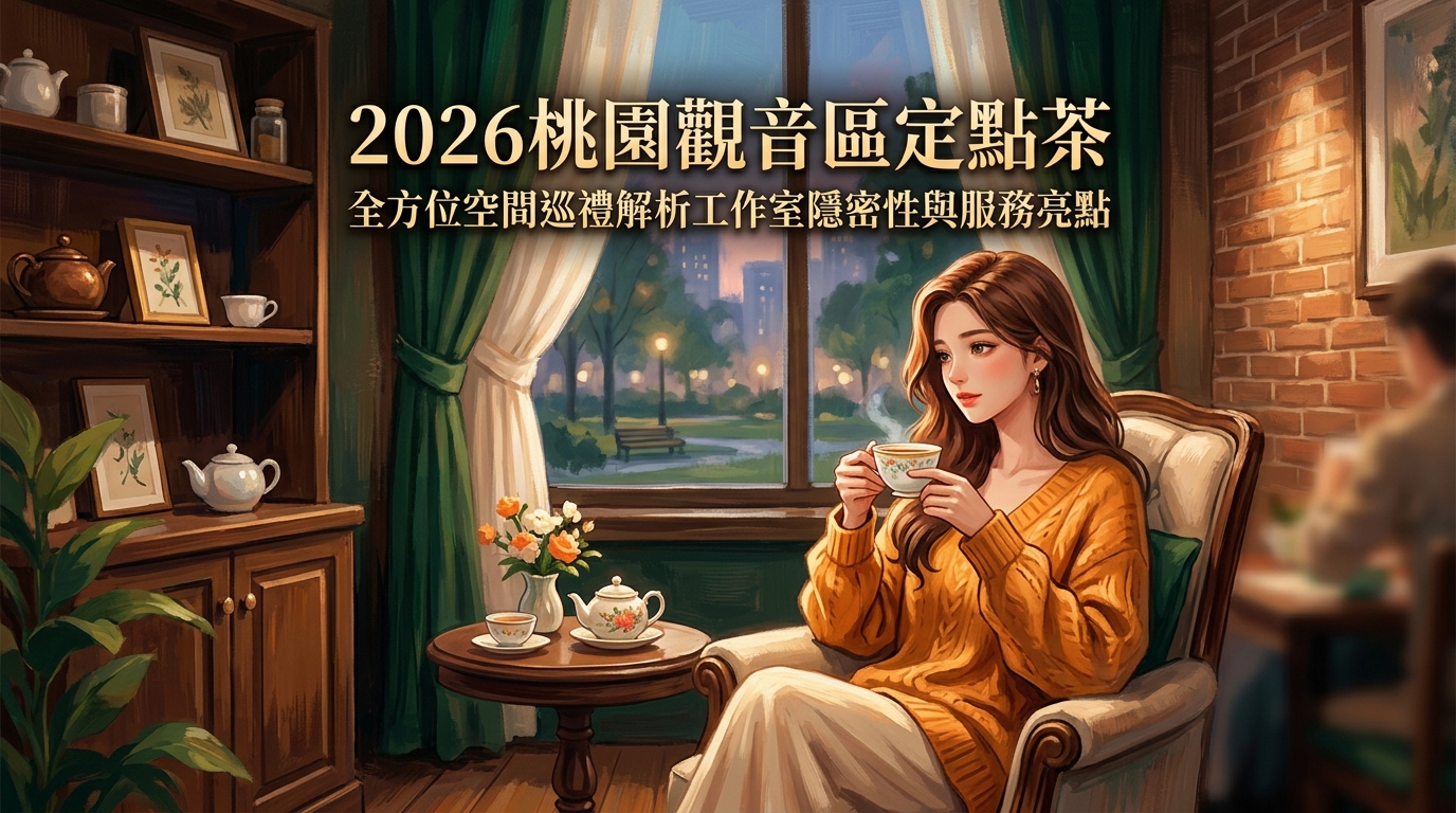 2026桃園觀音區定點茶｜全方位空間巡禮解析工作室隱密性與服務亮點