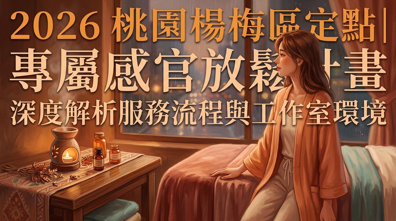 2026桃園楊梅區定點｜專屬感官放鬆計畫｜深度解析服務流程與工作室環境