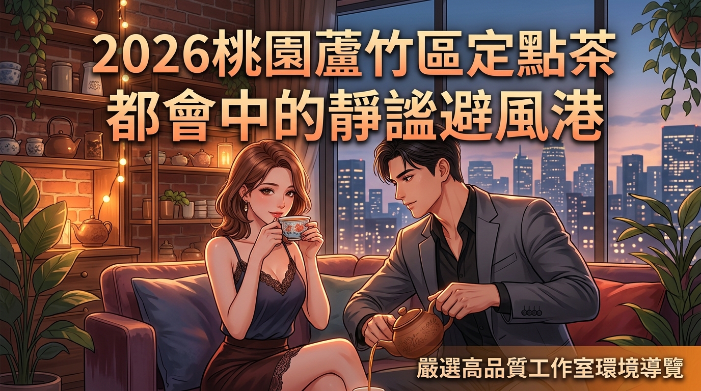 2026桃園蘆竹區定點茶｜都會中的靜謐避風港｜嚴選高品質工作室環境導覽