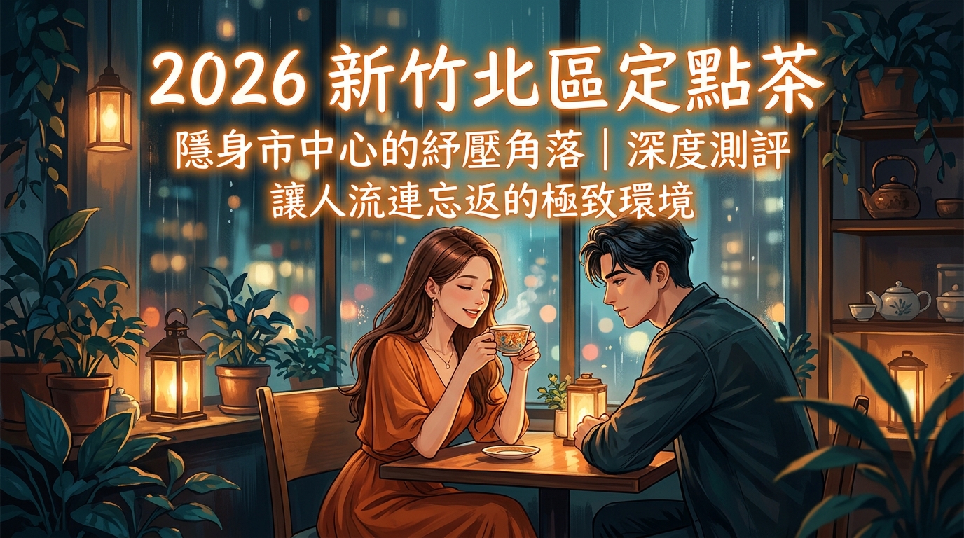 2026新竹北區定點茶隱身市中心的紓壓角落深度測評讓人流連忘返的極致環境