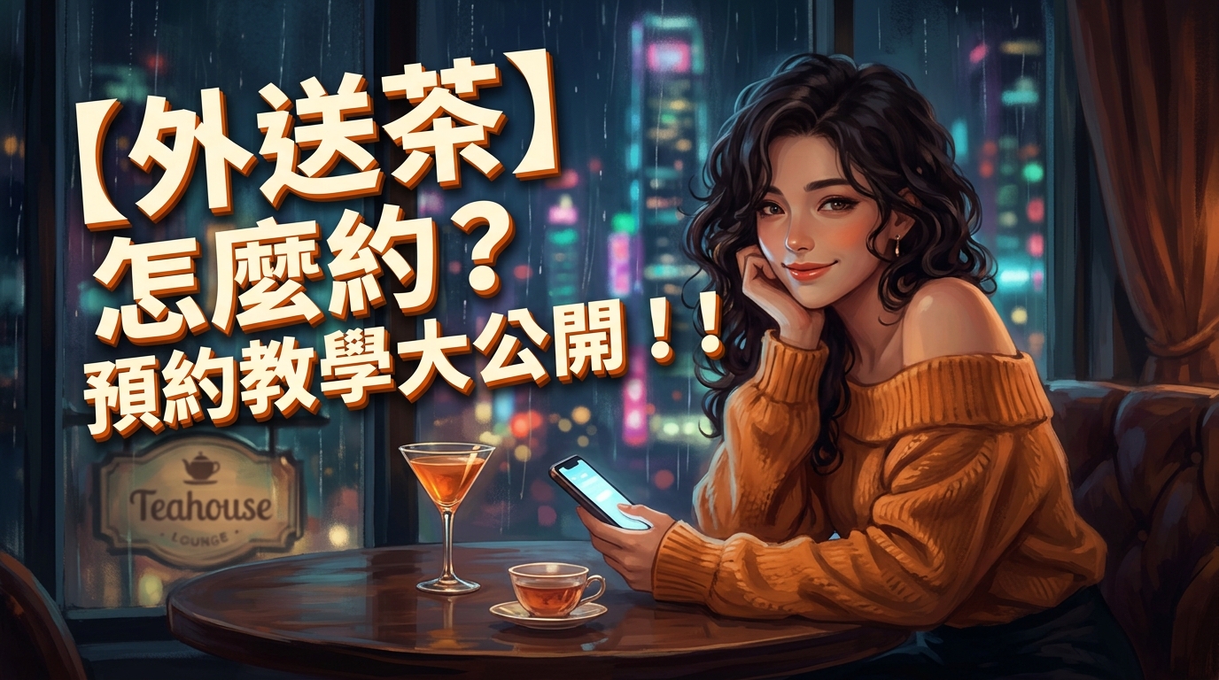 【外送茶】怎麼約? 預約教學大公開！！