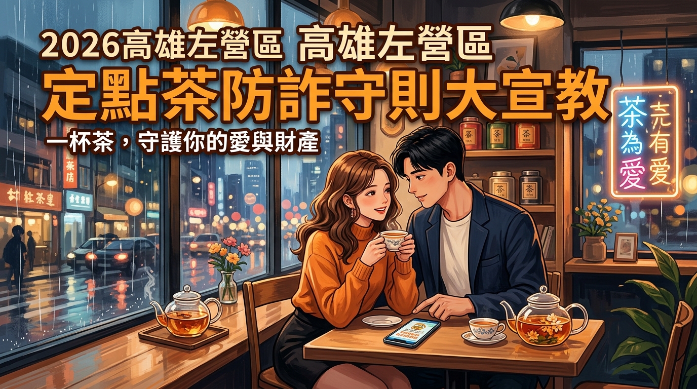 2026高雄左營區定點茶防詐守則大宣教