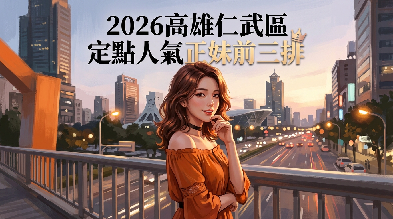 2026高雄仁武區定點人氣正妹前三排
