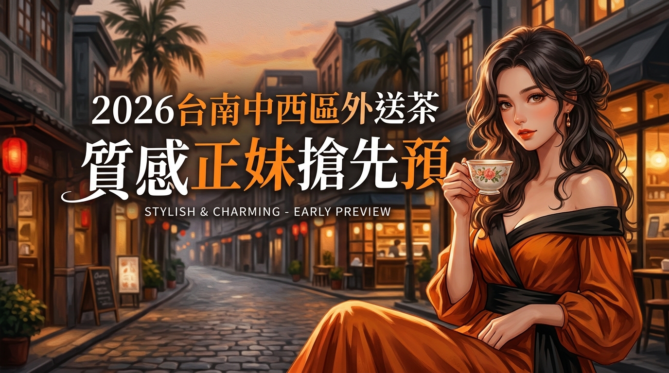 2026台南中西區外送茶質感正妹搶先預