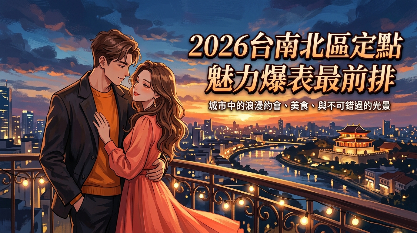 2026台南北區定點魅力爆表最前排