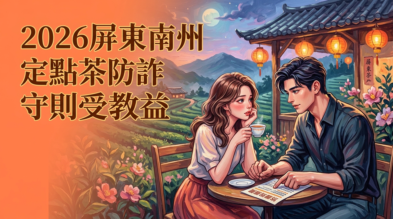 2026屏東南州定點茶防詐守則受教益