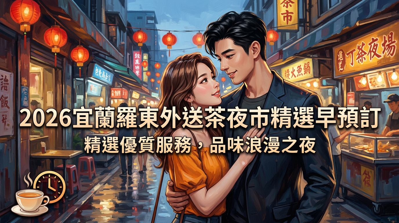 2026宜蘭羅東外送茶夜市精選早預訂
