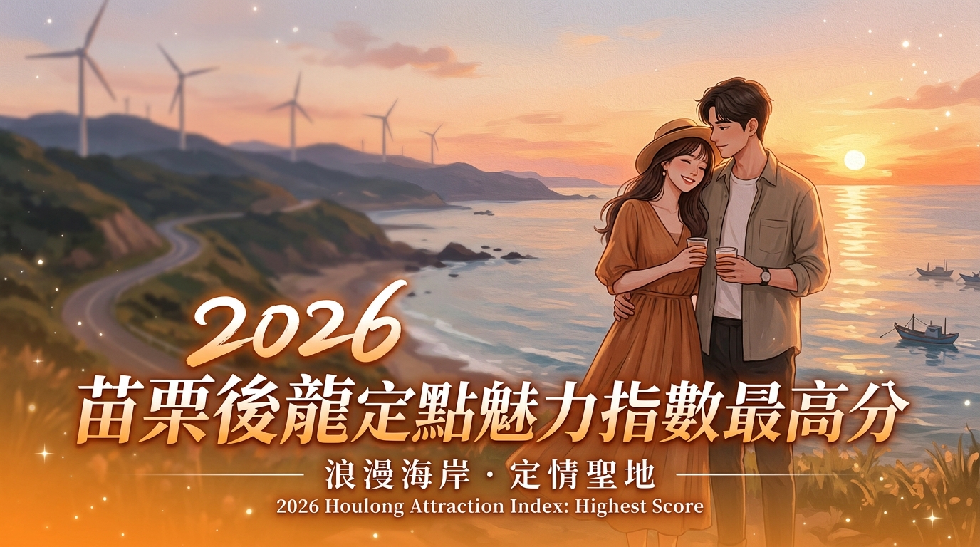2026苗栗後龍定點魅力指數最高分