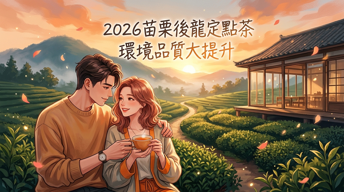 2026苗栗後龍定點茶環境品質大提升