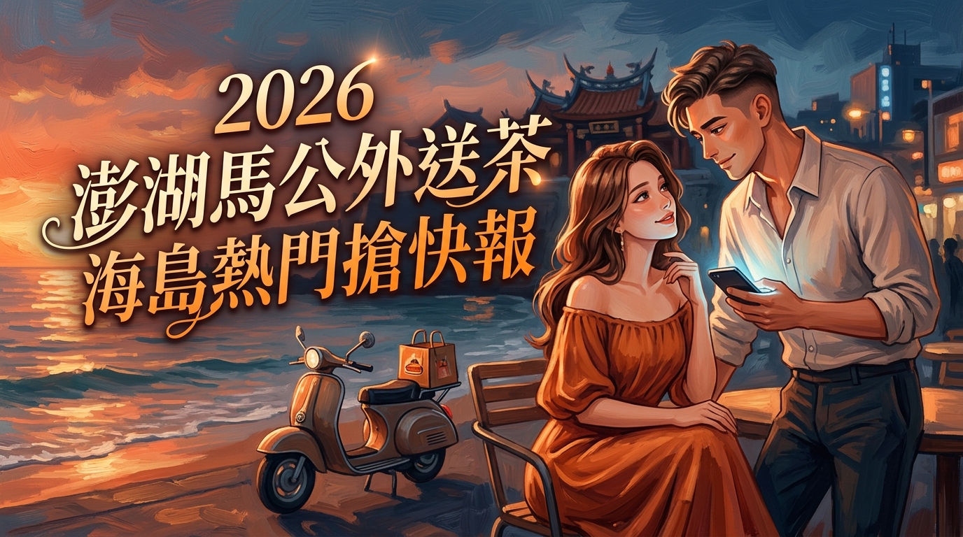 2026澎湖馬公外送茶海島熱門搶快報