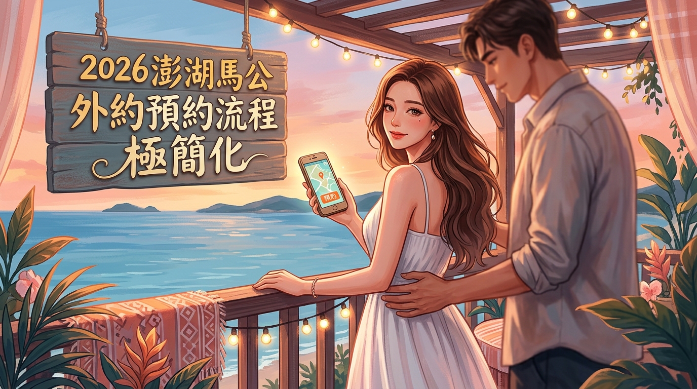 2026澎湖馬公外約預約流程極簡化
