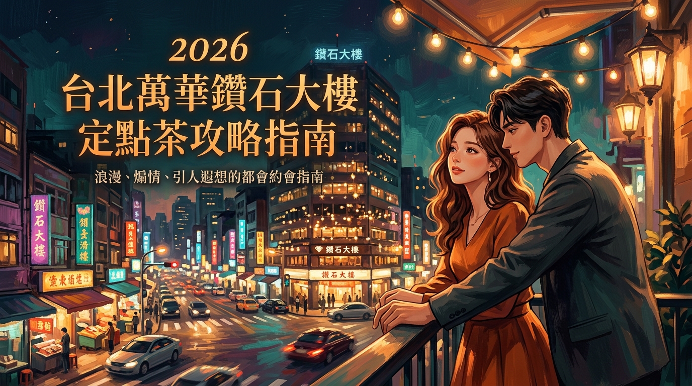 2026 台北萬華鑽石大樓 定點茶攻略指南