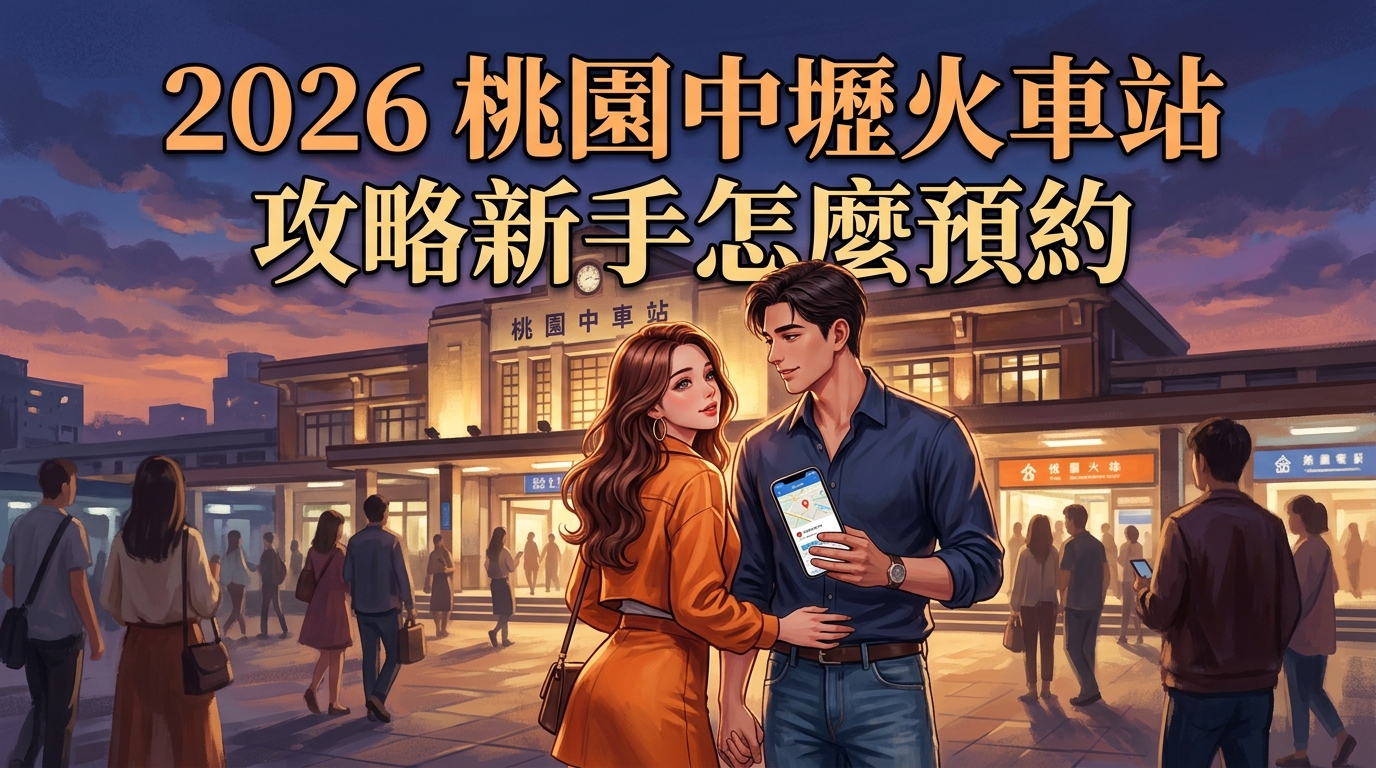 2026 桃園中壢火車站 攻略新手怎麼預約