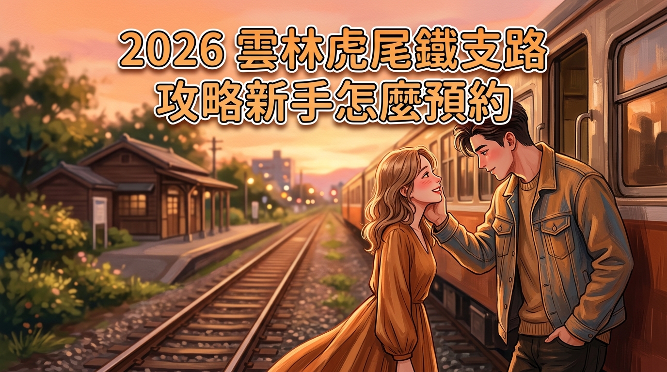 2026 雲林虎尾鐵支路 攻略新手怎麼預約