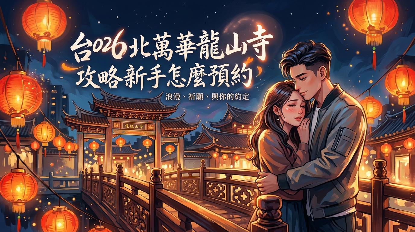 2026 台北萬華龍山寺 攻略新手怎麼預約