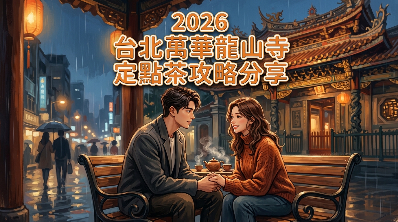 2026 台北萬華龍山寺 定點茶攻略分享