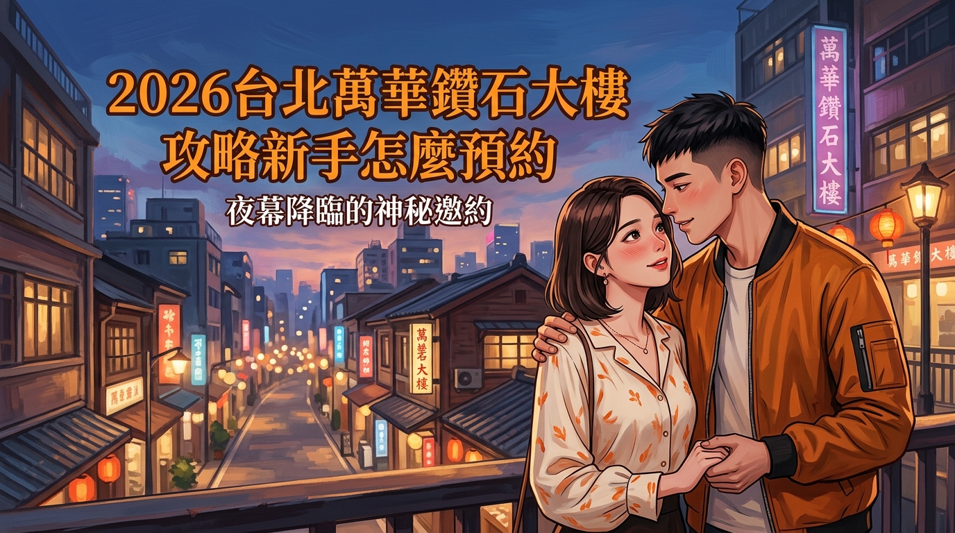 2026 台北萬華鑽石大樓 攻略新手怎麼預約