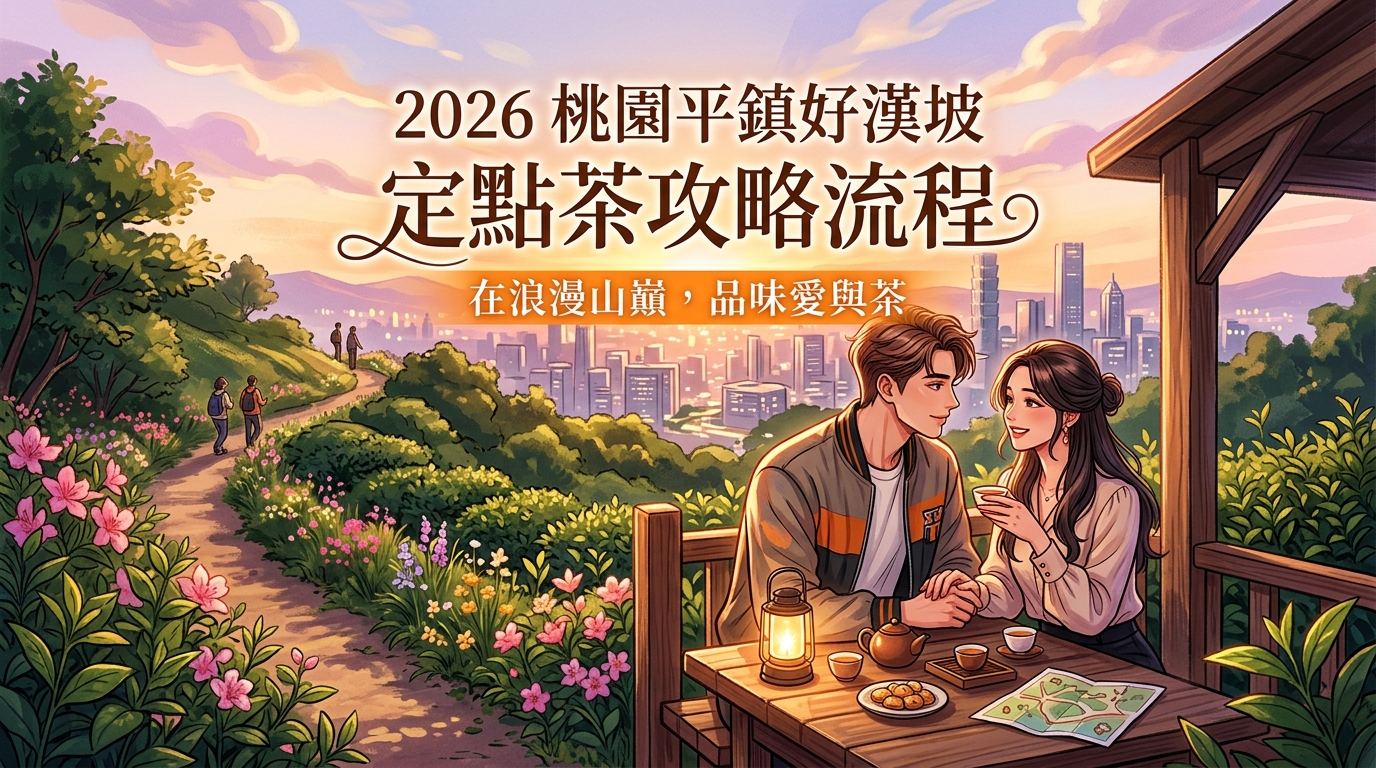 2026 桃園平鎮好漢坡 定點茶攻略流程