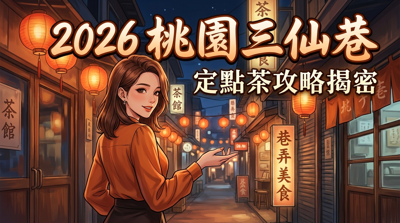 2026 桃園三仙巷 定點茶攻略揭密