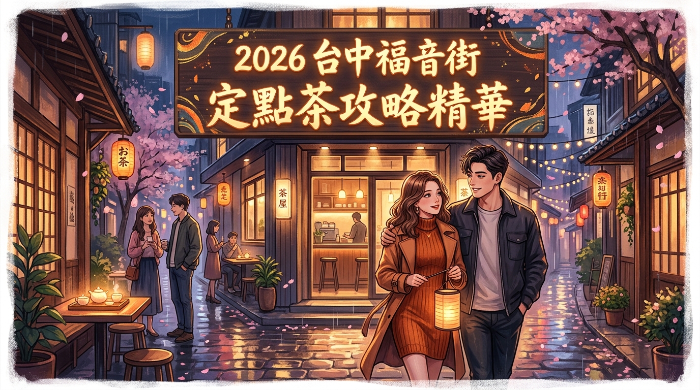 2026 台中福音街 定點茶攻略精華
