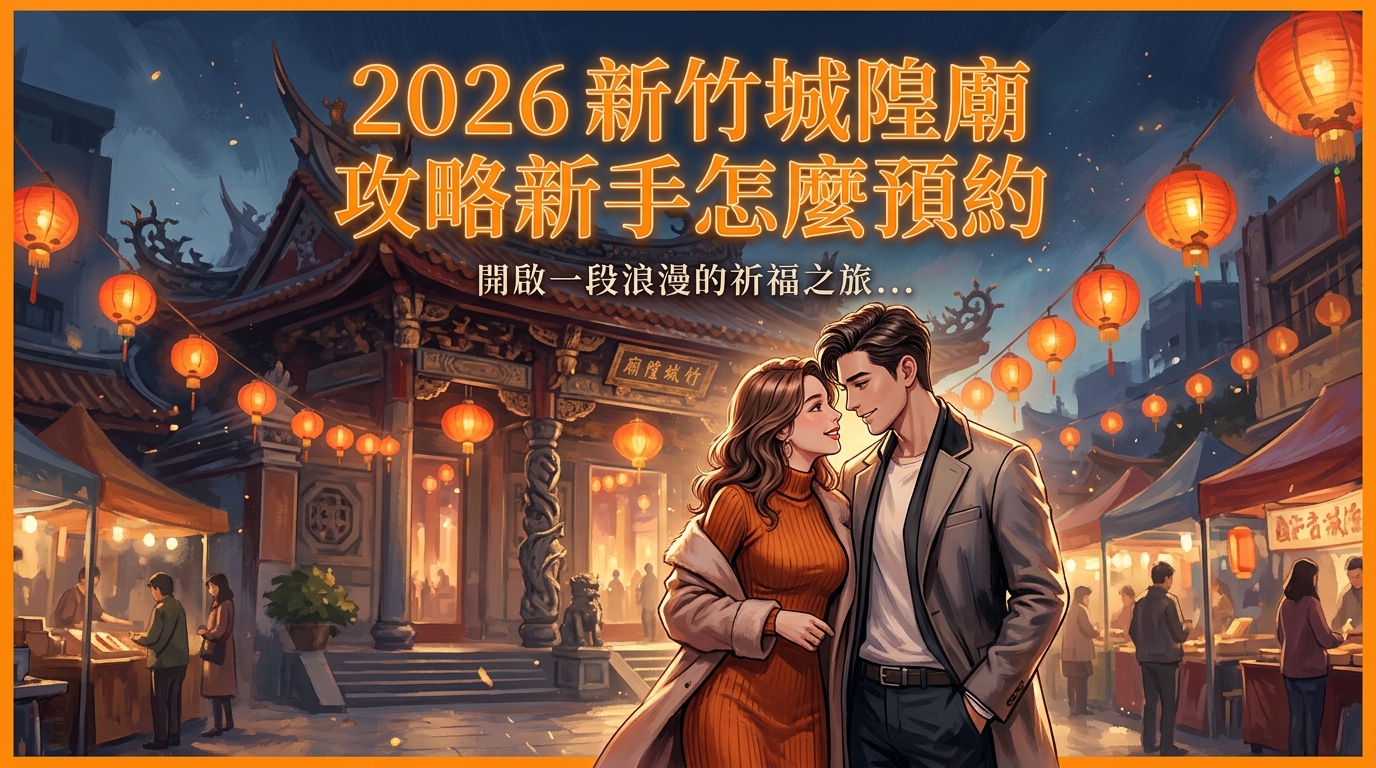 2026 新竹城隍廟 攻略新手怎麼預約