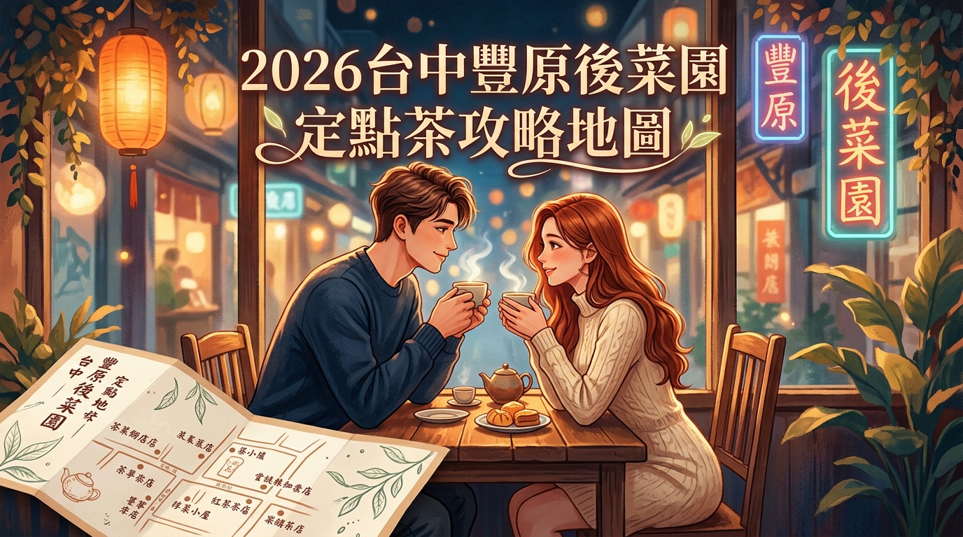 2026 台中豐原後菜園 定點茶攻略地圖