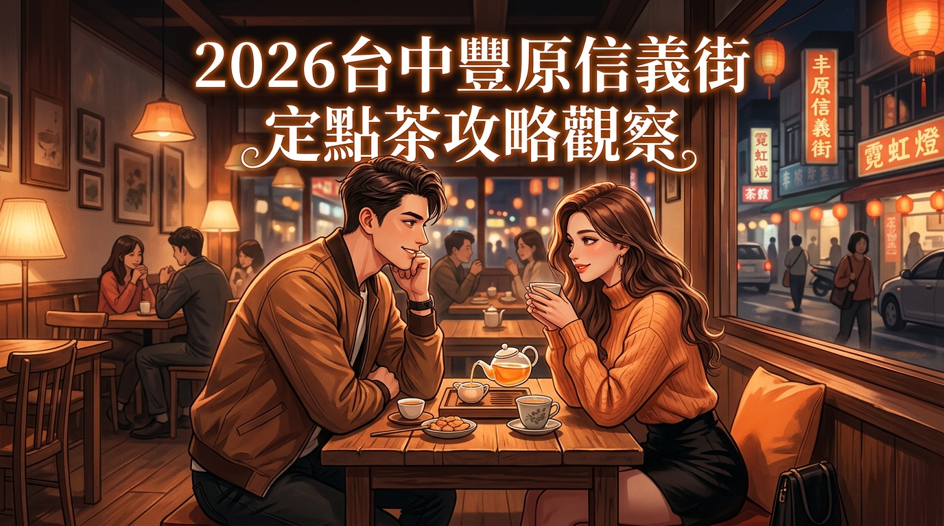 2026 台中豐原信義街 定點茶攻略觀察