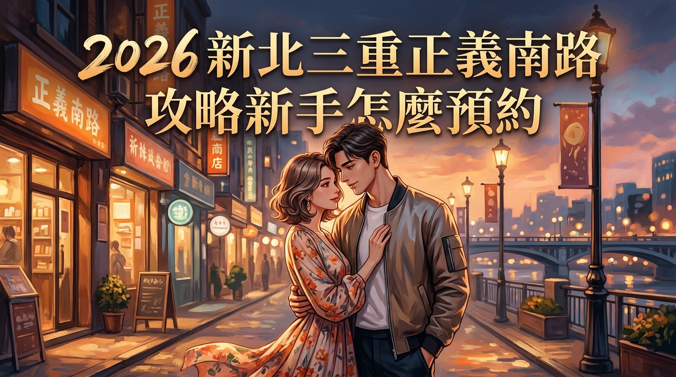 2026 新北三重正義南路 攻略新手怎麼預約