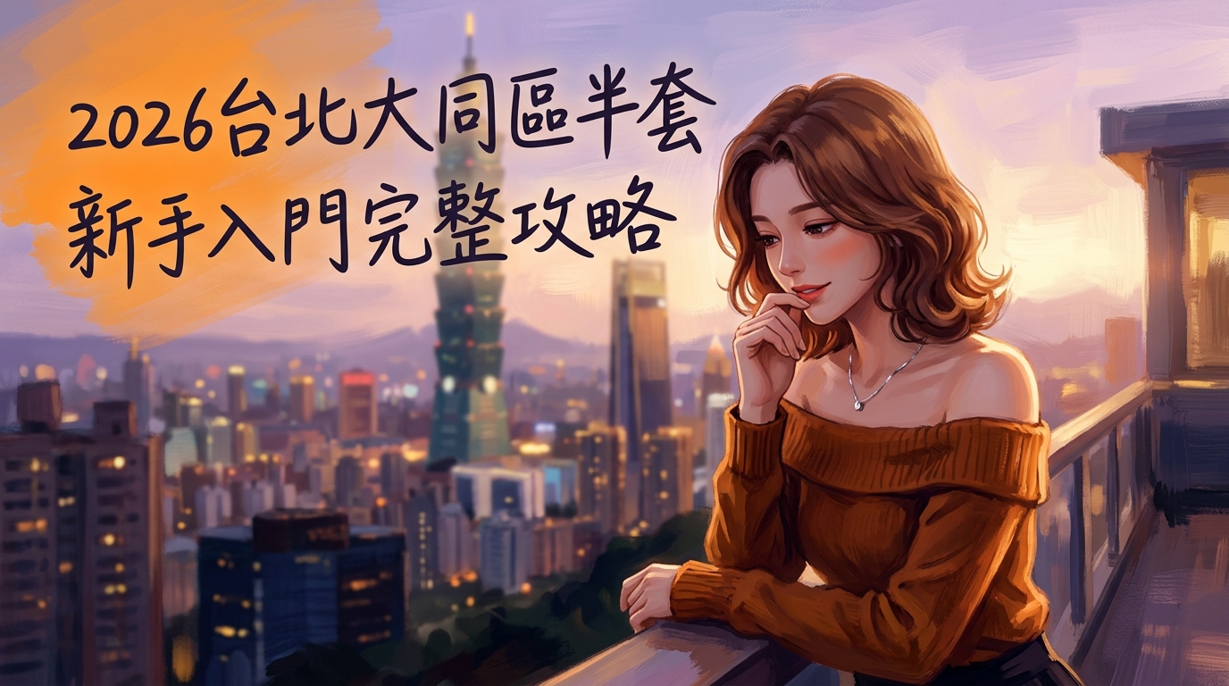 2026台北大同區半套 新手入門完整攻略