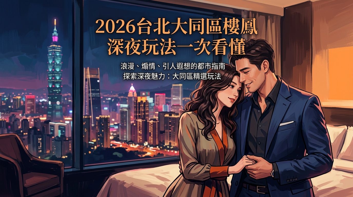 2026台北大同區樓鳳 深夜玩法一次看懂