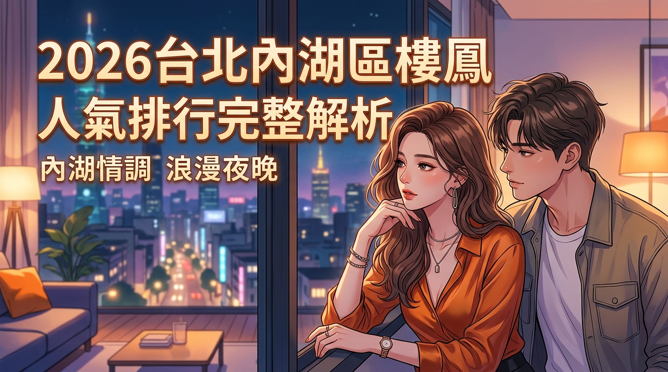 2026台北內湖區樓鳳 人氣排行完整解析