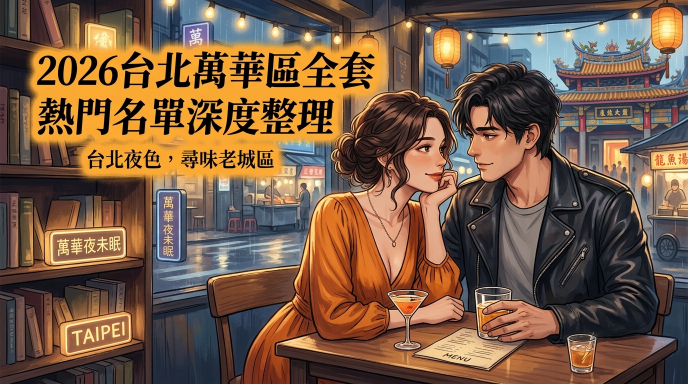 2026台北萬華區全套 熱門名單深度整理