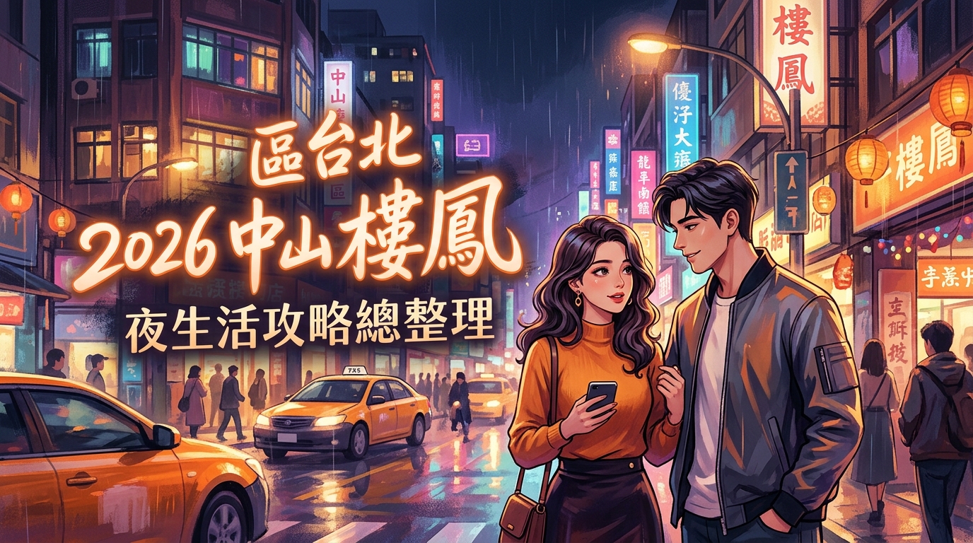 2026台北中山區樓鳳 夜生活攻略總整理