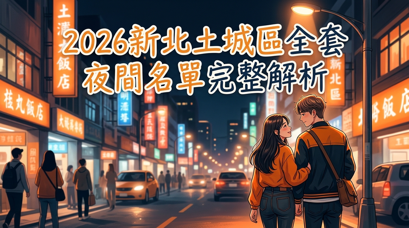2026新北土城區全套 夜間名單完整解析