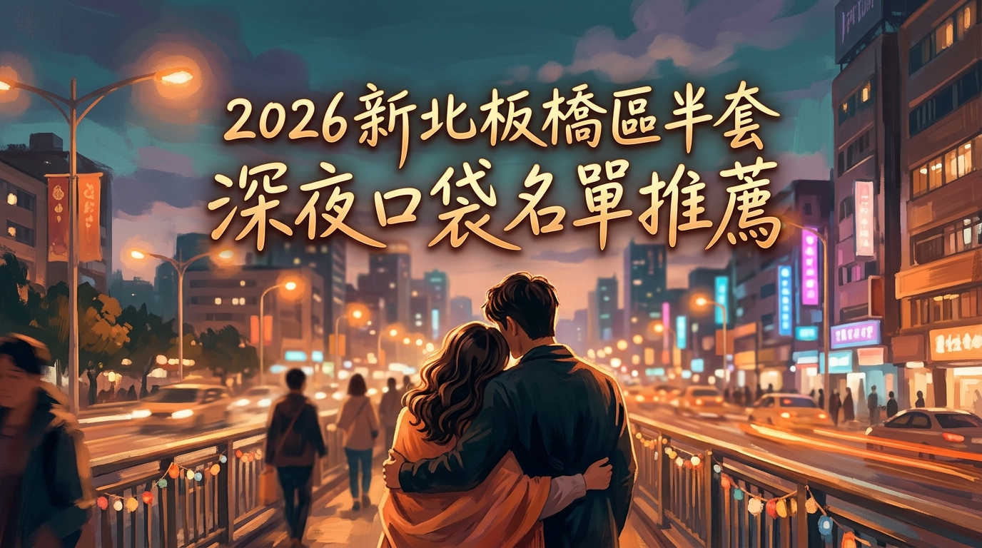 2026新北板橋區半套 深夜口袋名單推薦