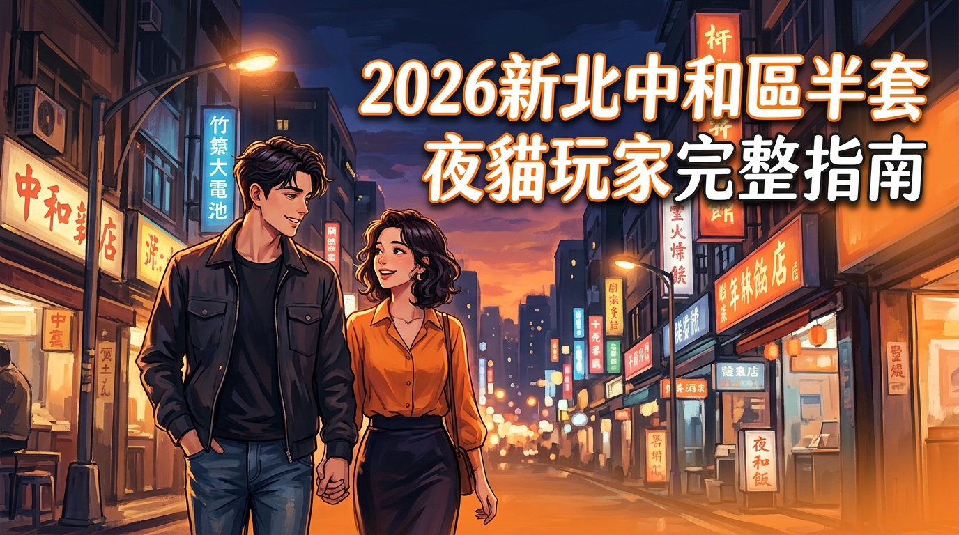 2026新北中和區半套 夜貓玩家完整指南