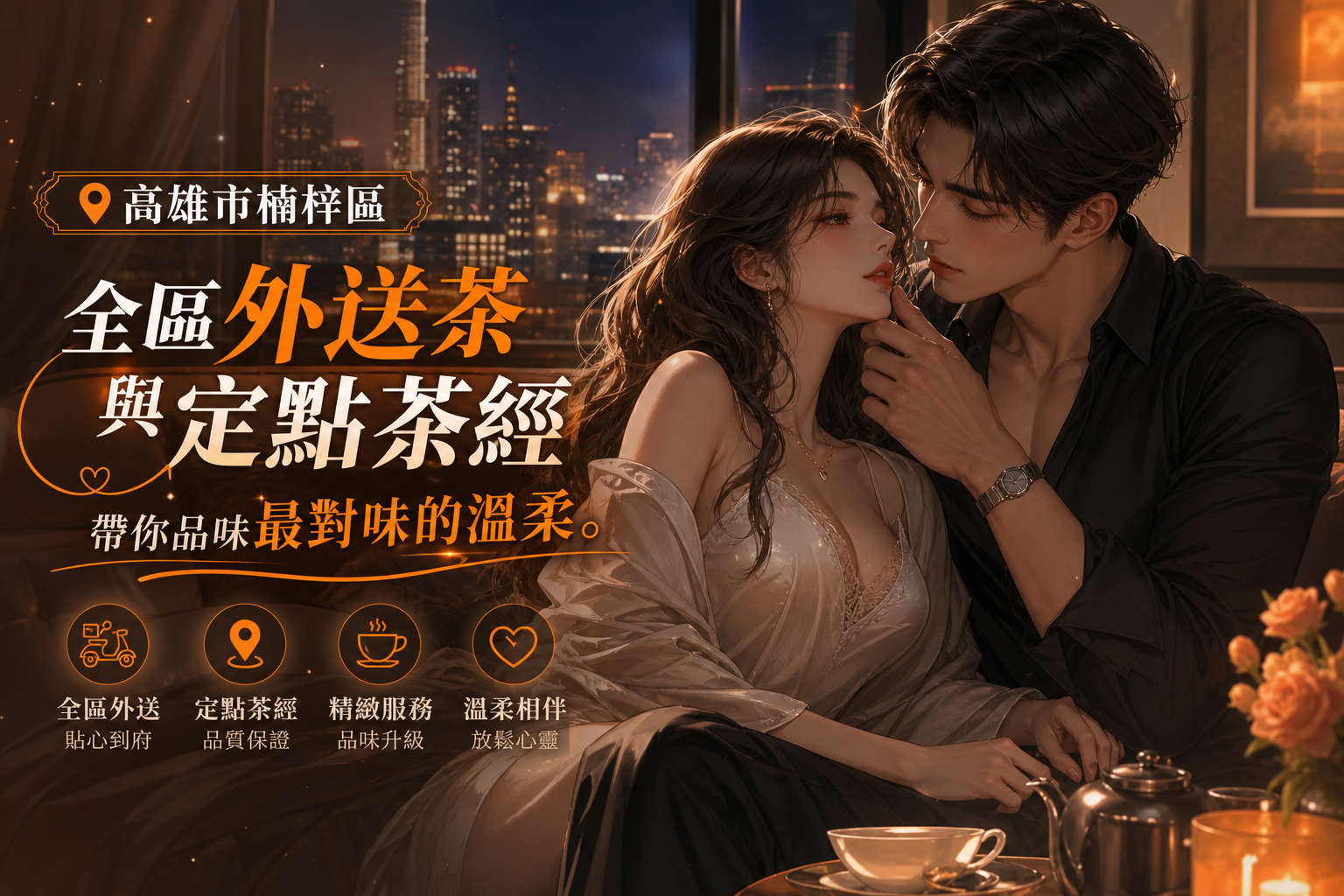 【高雄市楠梓區】全區外送茶與定點茶經，帶你品味最對味的溫柔。