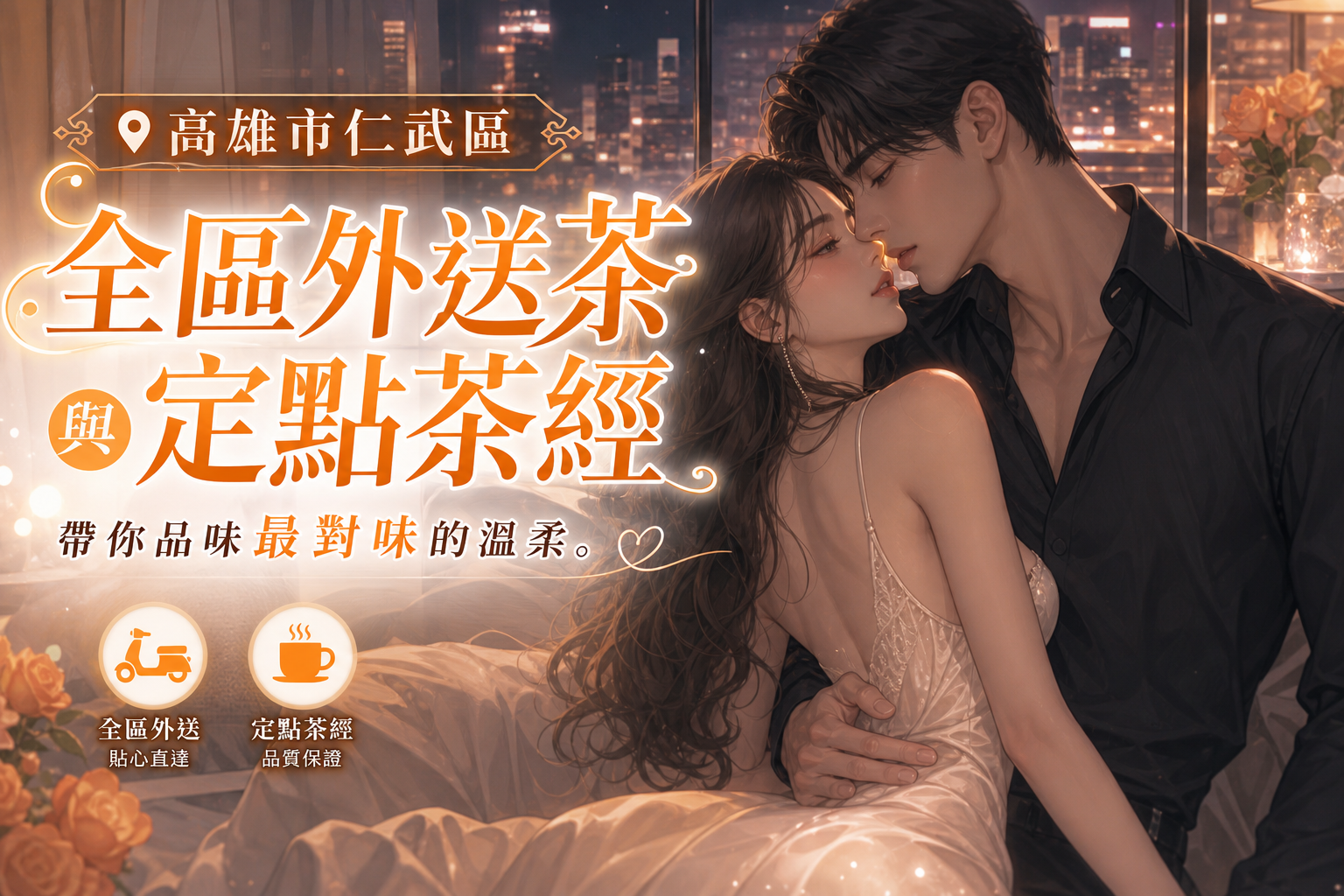 【高雄市仁武區】全區外送茶與定點茶經，帶你品味最對味的溫柔。