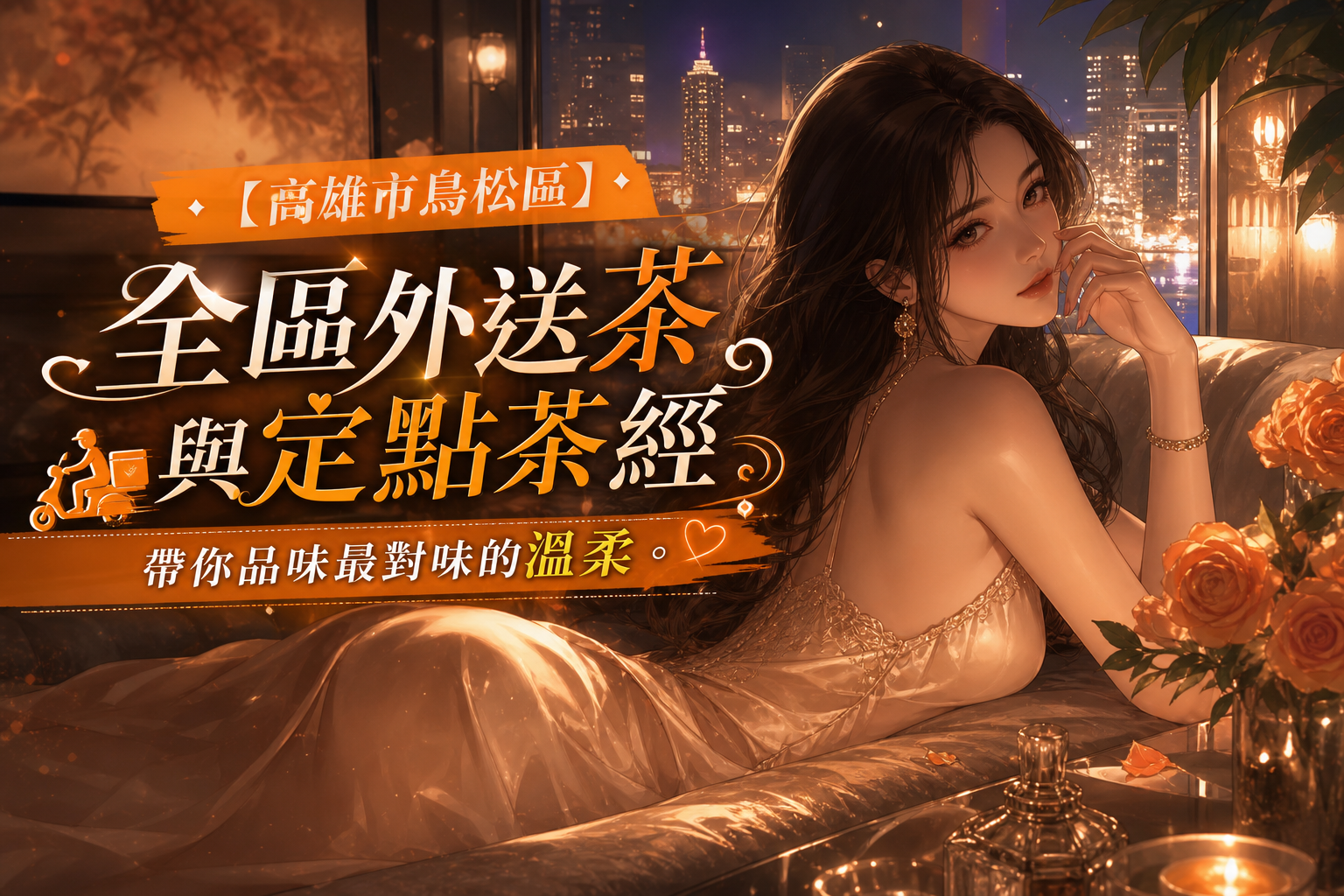 【高雄市鳥松區】全區外送茶與定點茶經，帶你品味最對味的溫柔。