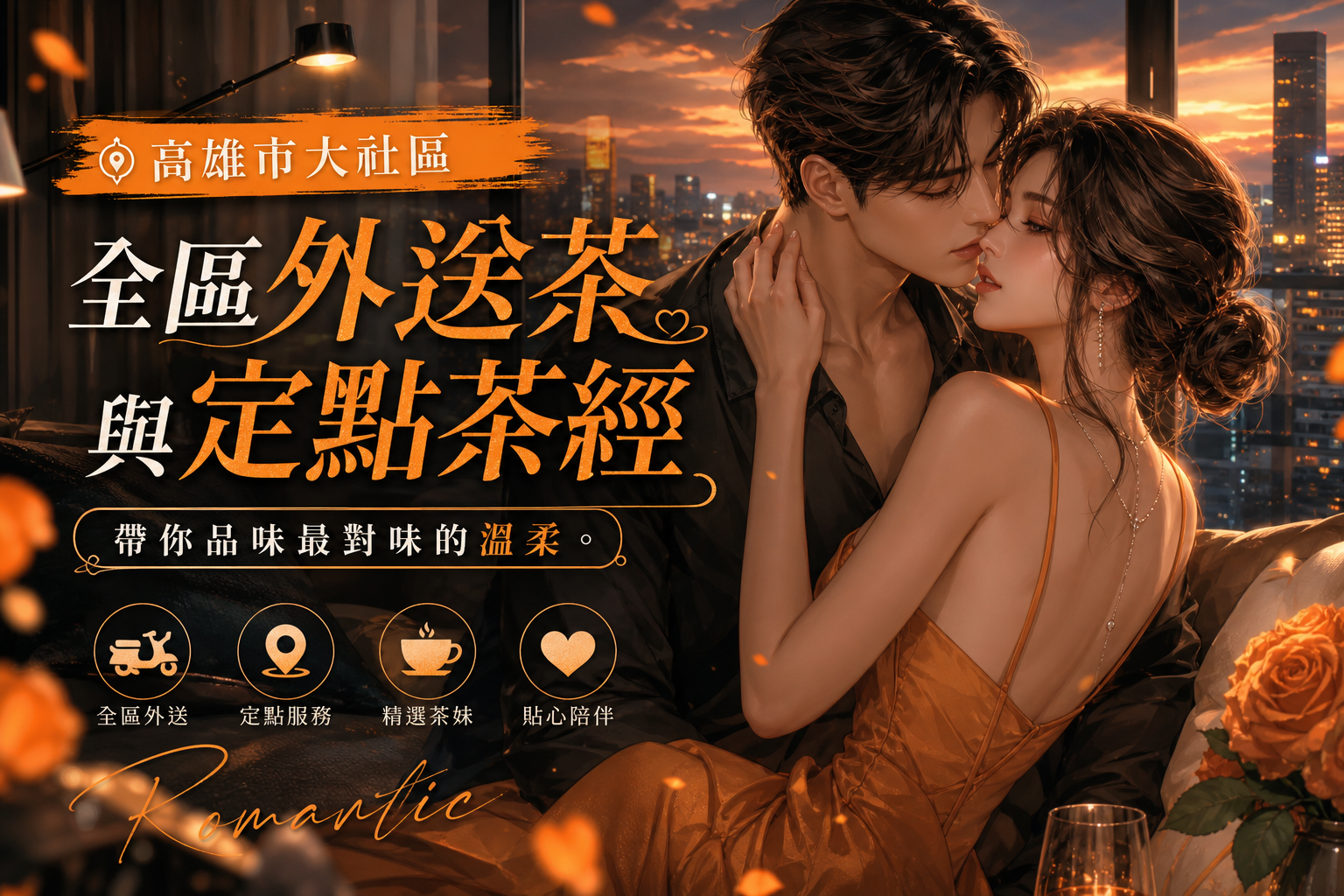 【高雄市大社區】全區外送茶與定點茶經，帶你品味最對味的溫柔。